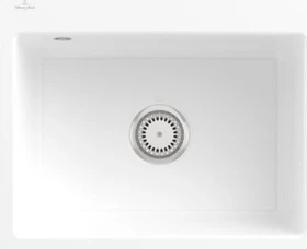 Villeroy & Boch Subway 60 S flat flächenbündig Becken mittig snow white
