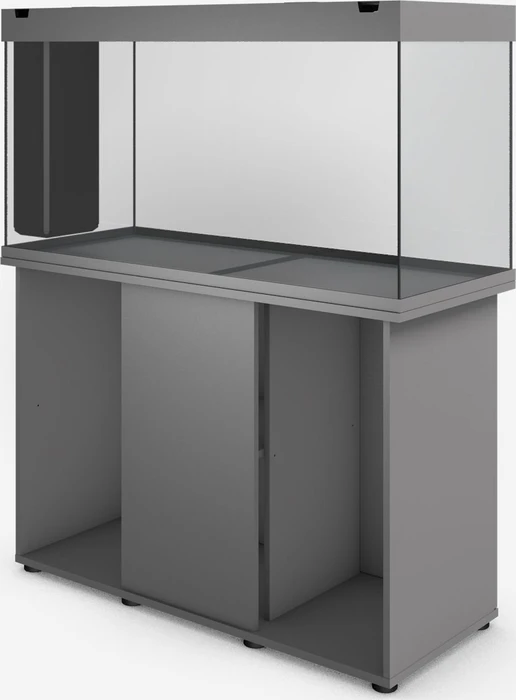 Juwel Rio 350 LED Aquarium-Set mit Unterschrank, grau/grau, 350l