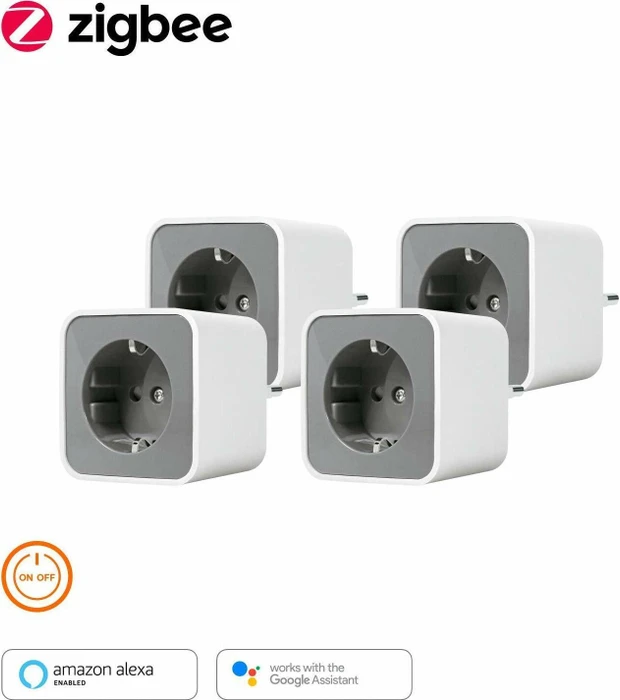 Ledvance SMART+ Plug ZigBee, Smart-Steckdose, 4er-Pack