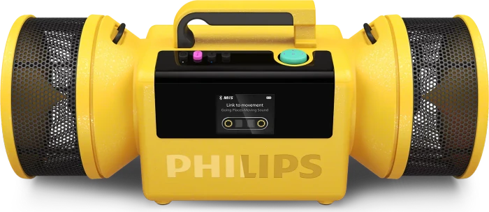 Philips TAMS80 The Tube gelb