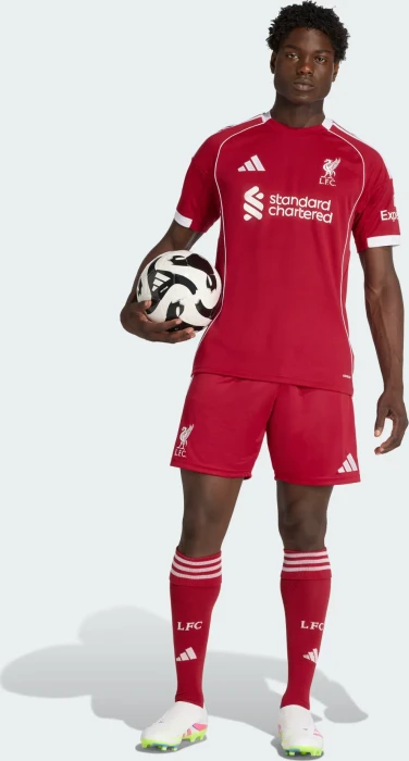 adidas Liverpool FC 2025/2026 Heimshorts (Herren)