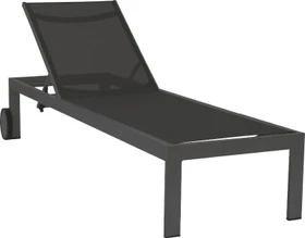 acamp rimini Sonnenliege anthrazit-carbon
