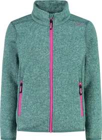 CMP Fleece Knit-Tech Meliert Jacke agave/opale (Junior)