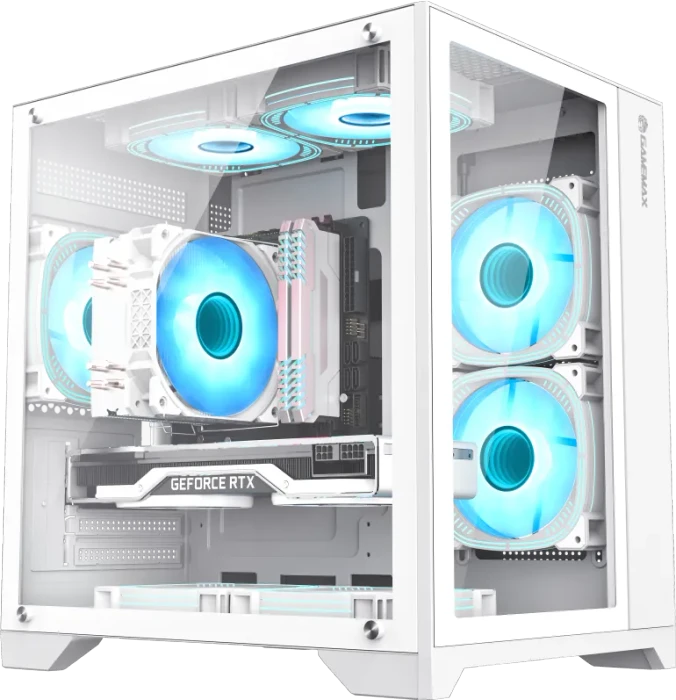 GameMax Infinity Mini WH, Glasfenster