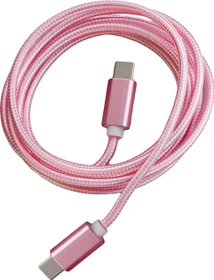 Peter Jäckel Fashion Cable USB-A/Apple Lightning 3.0m rosa