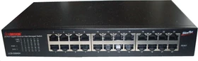 Longshine GS8400 Desktop Gigabit Smart Switch, 24x RJ-45 (LCS-GS8424)