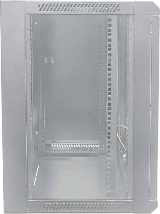 Intellinet Wandschrank 9HE, Sicherheitsglastür, IP2X, hellgrau, 600mm tief