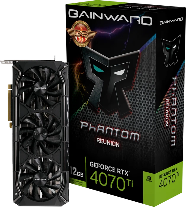 Gainward GeForce RTX 4070 Ti Phantom Reunion GS, 12GB GDDR6X, HDMI, 3x DP