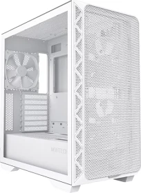 Montech Air 903 Base White, weiß, Glasfenster