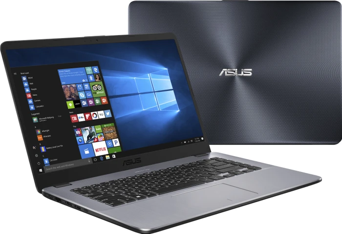 ASUS VivoBook 15 R504ZA-BQ380T, Star Grey, Ryzen 7 2700U, 16GB RAM, 256GB SSD, DE