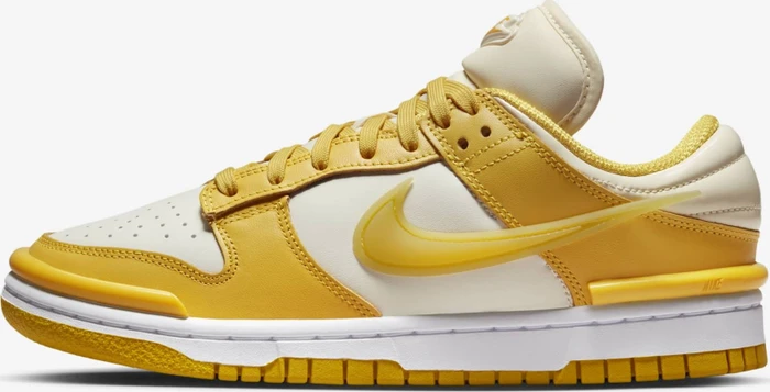 Nike Dunk Low Twist coconut milk/white/vivid sulphur (Damen)