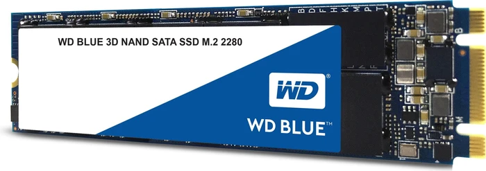 Western Digital WD Blue 3D NAND SATA SSD 250GB, M.2 2280 / B-M-Key / SATA 6Gb/s