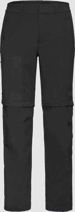 Jack Wolfskin Overland Zip Away Zip-Off Hose lang schwarz (Herren)