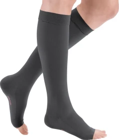 Medi Comfort CCL2 AD Kurz Größe IV Kompressionsstrümpfe anthrazit