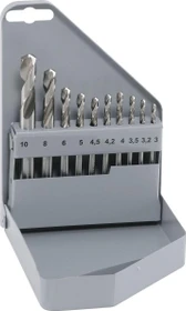 Alpen HSS PZ-Cobalt KM10 Metallspiralbohrer-Sortiment inkl. Werkzeugbox, 10-tlg.