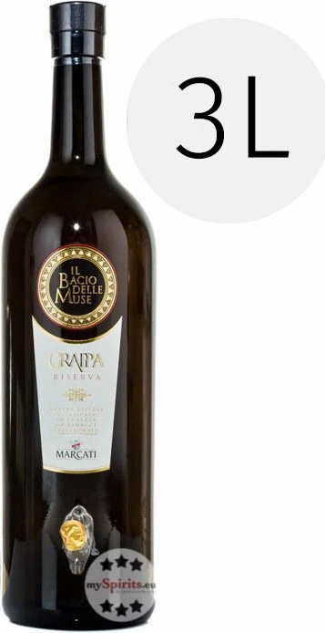 Gagliano Marcati Grappa Riserva Il Bacio delle Muse