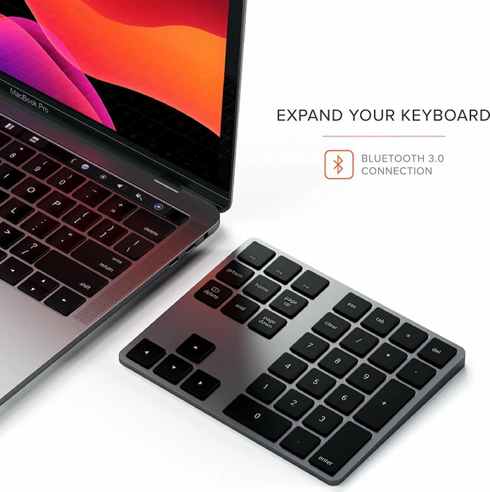 Satechi Extended Wireless Keypad Mac, Bluetooth