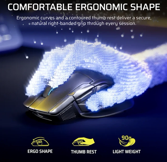 Corsair Nightsword v2 Wireless, USB/Bluetooth