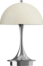 Louis Poulsen Panthella 160 Portable V3 chrom opal beige