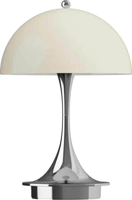 Louis Poulsen Panthella 160 Portable V3 chrom opal beige