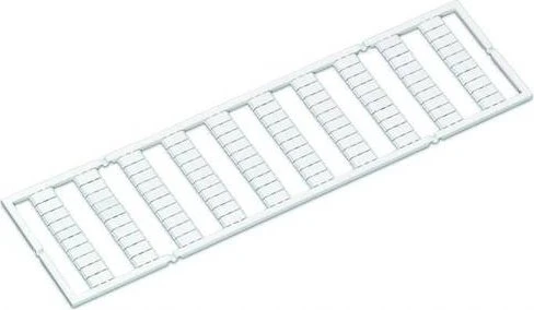 Wago WMB-Beschriftungskarte als Karte bedruckt 201 ... 300 (1x) dehnbar 5 - 5,2 mm Aufdruck senkrecht aufrastbar weiß