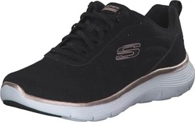 Skechers Flex Appeal 5.0 New Path black mesh/rose gold trim (Damen)