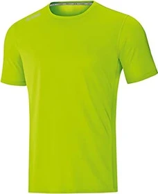 Jako Run 2.0 Laufshirt kurzarm neongrün