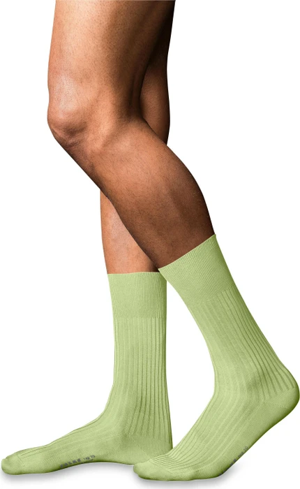 Falke No. 10 Pure Fil d'Écosse Socken lemon (Herren)