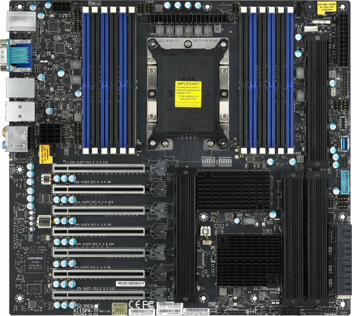 Supermicro X11SPA-T, bulk (Intel 3647)