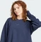 adidas ALL SZN Ribbed V-Neck Sweatshirt legend ink (Damen) Vorschaubild