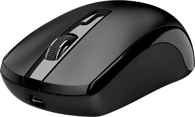 Genius ECO-8150 Copilot Wireless Rechargeable Optical Mouse schwarz, USB