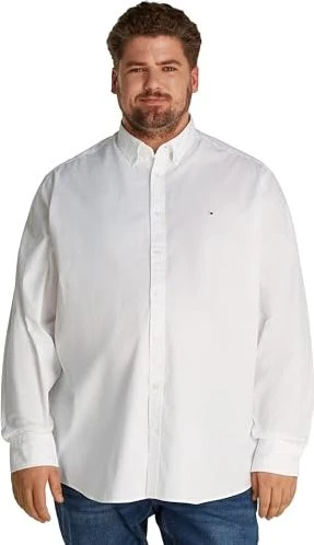 Tommy Hilfiger Flex Regular Fit Plus Hemd langarm weiß (Herren)