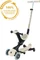 Globber Go Up Deluxe Lights Ecologic 360° Kickboard coconut white Vorschaubild