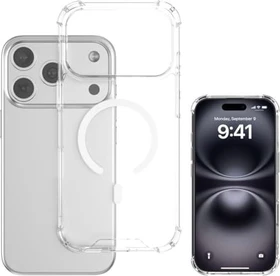 4smarts Hybrid Case Ibiza MagSafe für Apple iPhone 17 Pro Max transparent
