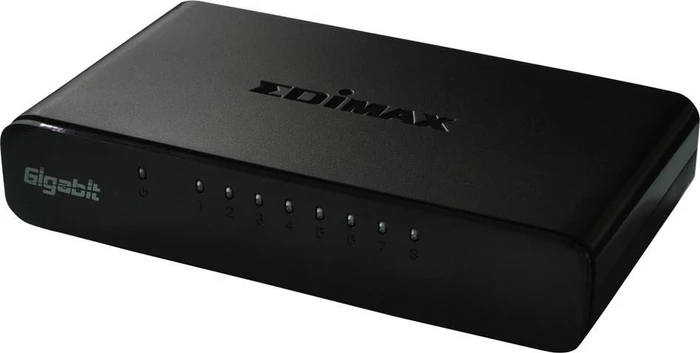 Edimax ES-50 Series Desktop Gigabit Switch, 8x RJ-45