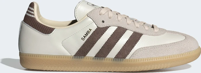 adidas Samba OG cloud white/earth strata/gum