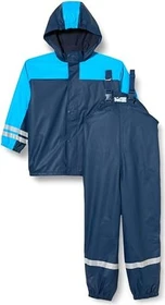 Playshoes Regen Anzug mit Fleece Futter Matschanzug marine (Junior)