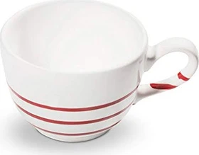 Gmundner Keramik Pur geflammt Kaffeetasse 190ml rot