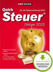 Lexware QuickSteuer Deluxe 2023, ESD (deutsch) (PC) (06815-2014)