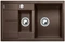 Blanco Metra 6 S Compact Einbau Becken reversibel mit Ablauffernbedienung cafe Vorschaubild