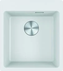 Franke Maris MRG 610-39 A Einbau Becken mittig mit Handbedienung glacier