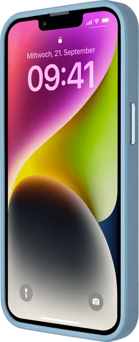 Artwizz IcedClip für Apple iPhone 14 Nordic Blue