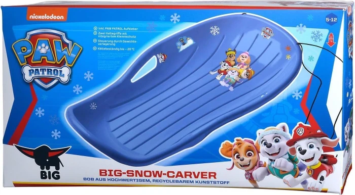 BIG Snow Carver Paw Patrol Bob blau