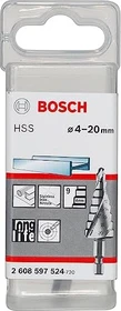 Bosch DIY HSS Stufenbohrer, 4-20x70.5mm, 1 Stück