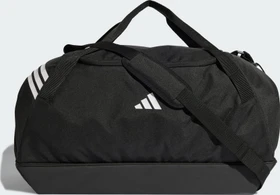 adidas Tiro Duffelbag L mit Bodenfach Sporttasche schwarz/weiß