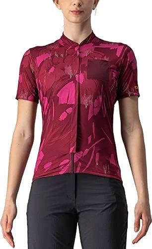 Castelli Unltd Sentiero Trikot kurzarm barbaresco red (Damen)