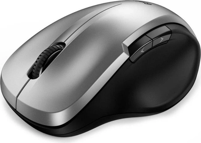 Genius Ergo 8200S Wireless Silent Mouse silber/schwarz, USB