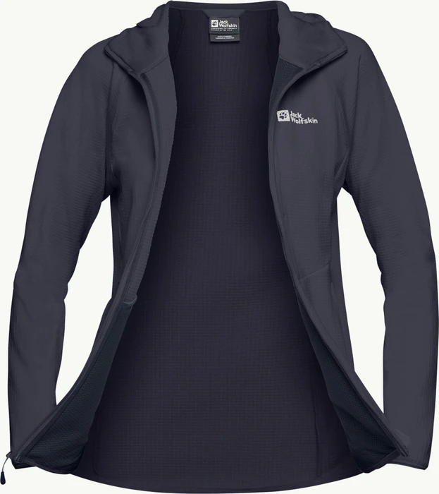 Jack Wolfskin Kolbenberg Hooded FZ Jacke graphite (Damen)