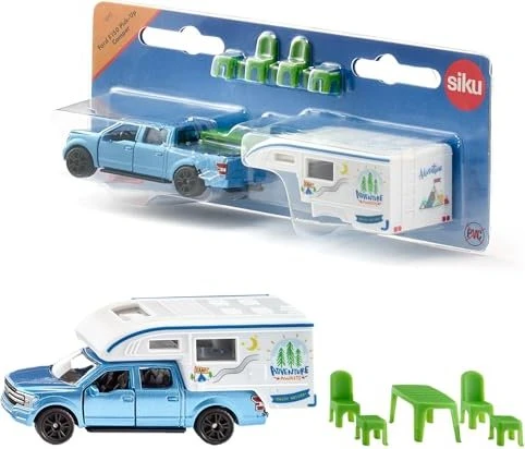 SIKU Super Ford F150 Pick-Up Camper