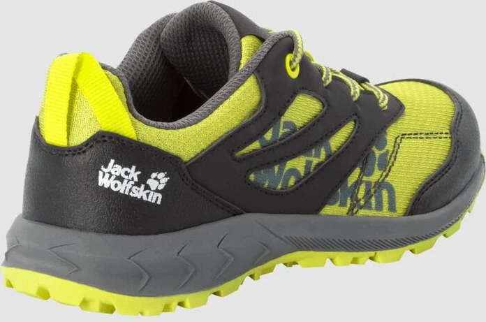 Jack Wolfskin Woodland Low lime/phantom (Junior)